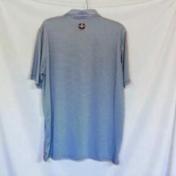 Wilson Staff Blue and Gray Striped Golf Shirt Large NWOT - Picture 3 of 12